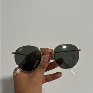 Ray-Ban Classic Gold Frame Sunglasses